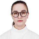 Plastic Oval Eyeglasses