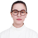 Plastic Oval Eyeglasses