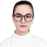 Plastic Oval Eyeglasses