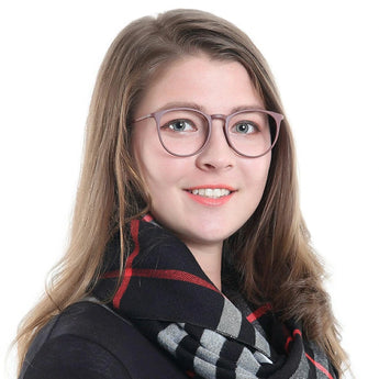 Plastic Oval Eyeglasses