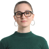 Plastic Rectangle Eyeglasses
