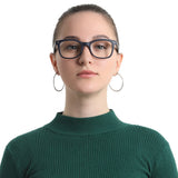 Plastic Rectangle Eyeglasses