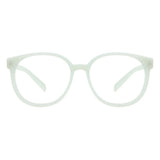 Plastic Oval Eyeglasses