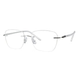 Metal Rectangle Eyeglasses