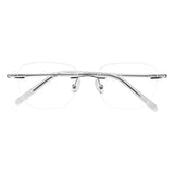 Metal Rectangle Eyeglasses