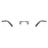 Franklin Metal Rectangle Eyeglasses