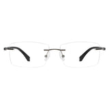 Franklin Metal Rectangle Eyeglasses