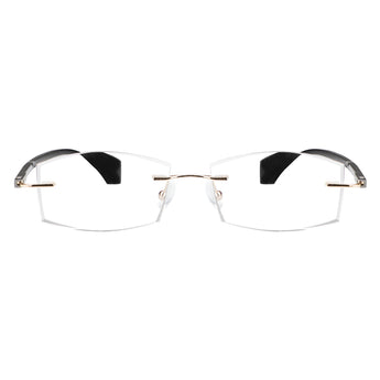 Raymond Metal Rectangle Eyeglasses - LifeArtVision