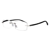 Raymond Metal Rectangle Eyeglasses - LifeArtVision