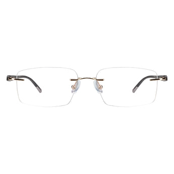 Fred Metal Rectangle Eyeglasses