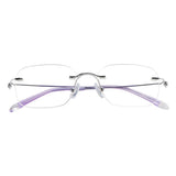 Metal Oval Eyeglasses