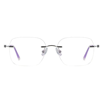 Metal Oval Eyeglasses