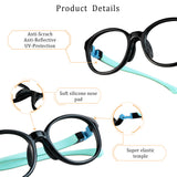 Elliott TR &Silica gel Round Kid's Eyeglasses