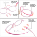 Elliott TR &Silica gel Round Kid's Eyeglasses