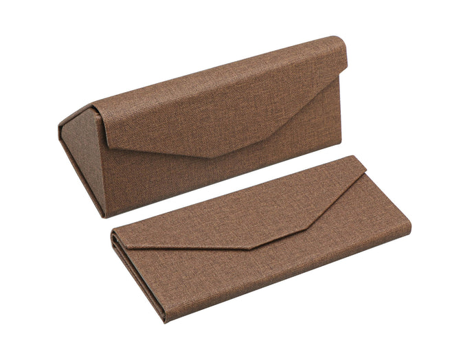 Premium Hard Shell Foldable Eyeglass Case
