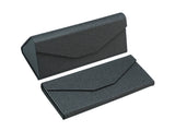 Premium Hard Shell Foldable Eyeglass Case