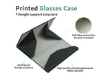 Premium Hard Shell Foldable Eyeglass Case