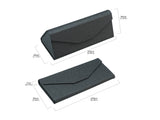 Premium Hard Shell Foldable Eyeglass Case