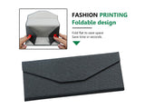 Premium Hard Shell Foldable Eyeglass Case