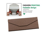 Premium Hard Shell Foldable Eyeglass Case