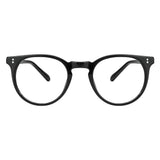 Plastic Oval Eyeglasses