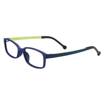 TR&Silica gel Rectangle Kid's Eyeglasses