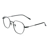 Metal Oval Eyeglasses