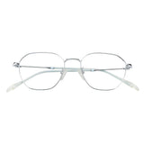 Metal Oval Eyeglasses