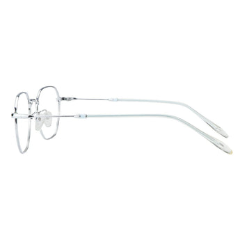 Metal Oval Eyeglasses