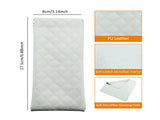 Portable Leather Eyeglasses Pouch Multi-purpose Pocket