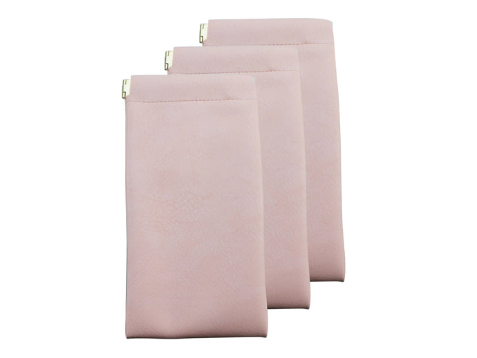 Portable Leather Eyeglasses Pouch Multi-purpose Pocket