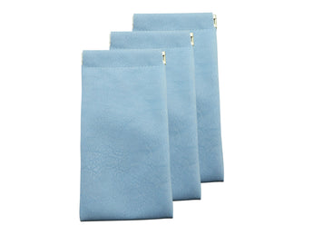Portable Leather Eyeglasses Pouch Multi-purpose Pocket