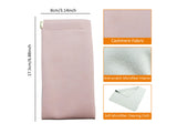 Portable Leather Eyeglasses Pouch Multi-purpose Pocket
