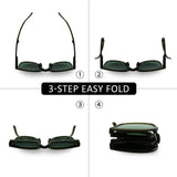 Plastic Oval Sunglasses