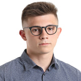 Acetate Oval Eyeglasses