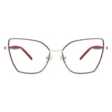 Metal Cat-Eye Eyeglasses