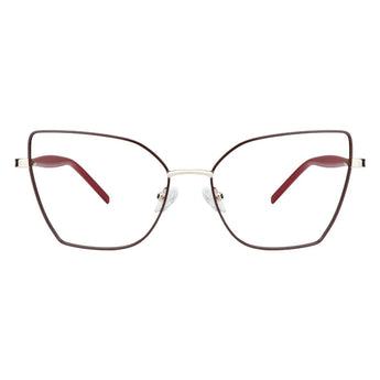 Metal Cat-Eye Eyeglasses