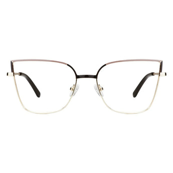 Metal Cat-Eye Eyeglasses