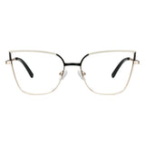 Metal Cat-Eye Eyeglasses
