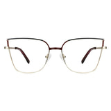 Metal Cat-Eye Eyeglasses