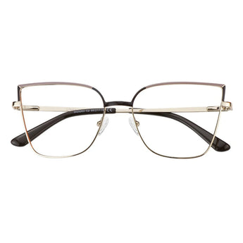 Metal Cat-Eye Eyeglasses