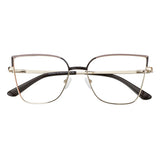 Metal Cat-Eye Eyeglasses