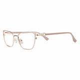 Metal Cat-Eye Eyeglasses