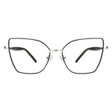 Metal Cat-Eye Eyeglasses