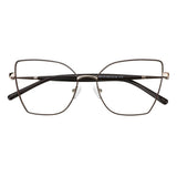 Metal Cat-Eye Eyeglasses