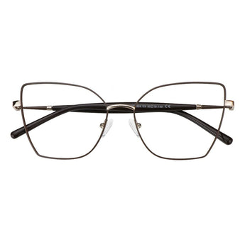 Metal Cat-Eye Eyeglasses