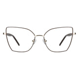 Metal Cat-Eye Eyeglasses