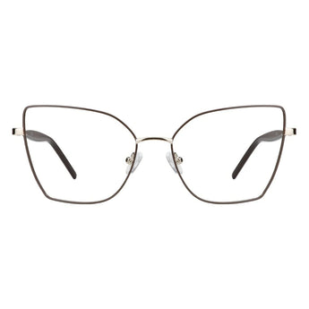 Metal Cat-Eye Eyeglasses