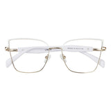 Metal Cat Eye Eyeglasses