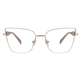 Metal Cat Eye Eyeglasses